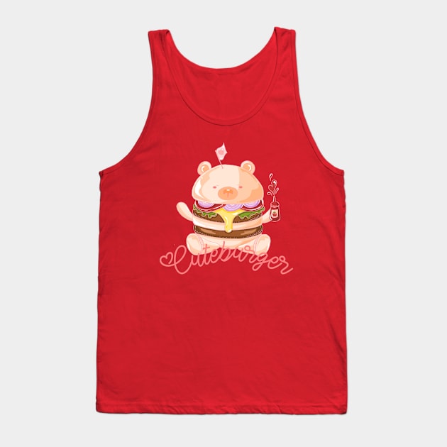 Cuteburguer Tank Top by ThaisMelo